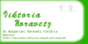 viktoria moravetz business card